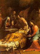 Giuseppe Maria Crespi The Death of St.Joseph oil painting on canvas